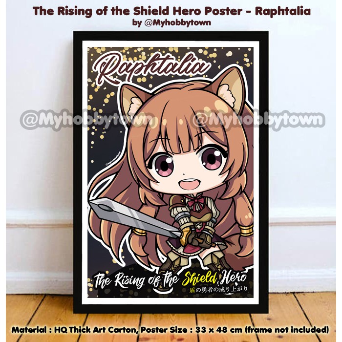 โปสเตอร์อนิเมะ The Shield Hero Tate no Yuusha Raphtalia