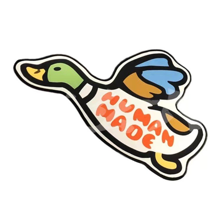 【สินค้าพร้อมส่ง】พรมเป็ด HUMAN MADE เสื่อคริสตัลเวลเวต ดูดซับน้ำ กันลื่น ทำความสะอาดง่าย ตกแต่งทางเข้าบ้าน ห้องน้ำ ห้องนอน สไตล์สตรีท 70*115cm
