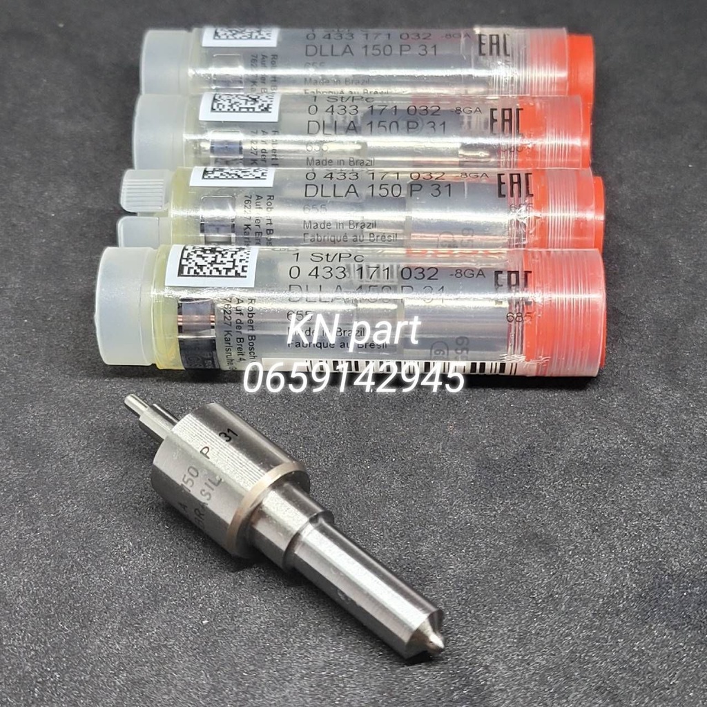 หัวฉีด150p31 boschแท้ 100% หัวฉีด5รูโต ใส่แต่งหัวฉีดไดเล็ก 4ja1 4jb - รูปที่ 2