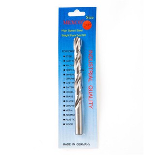 ดอกสว่านเจาะเหล็กไฮสปีด 27/64" เงิน เม็กโก้ 402764 Hss steel drill bit 27/64 "Mico silver 402764