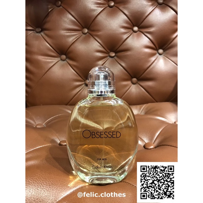 OBSESSED FOR MEN CK 125 ml ของแท้ 100%