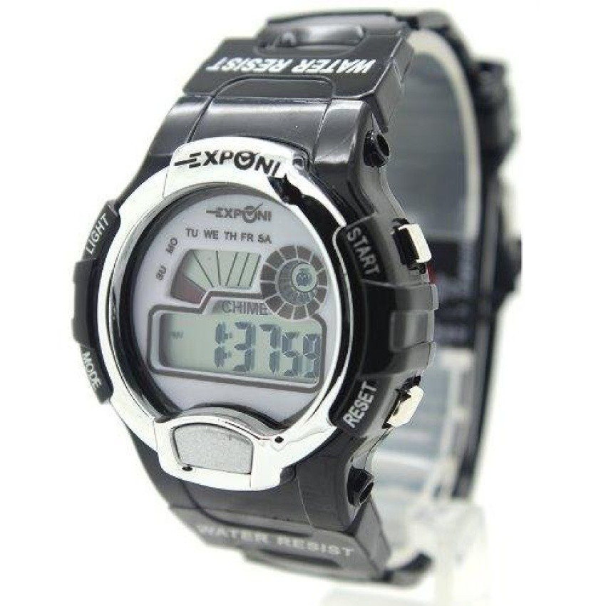 JRM นาฬิกาเด็ก EXPONI Watch นาฬิกาผู้หญิงและเด็ก สายยาง ระบบ Digital EX-A2 นาฬิกาข้อมือเด็ก