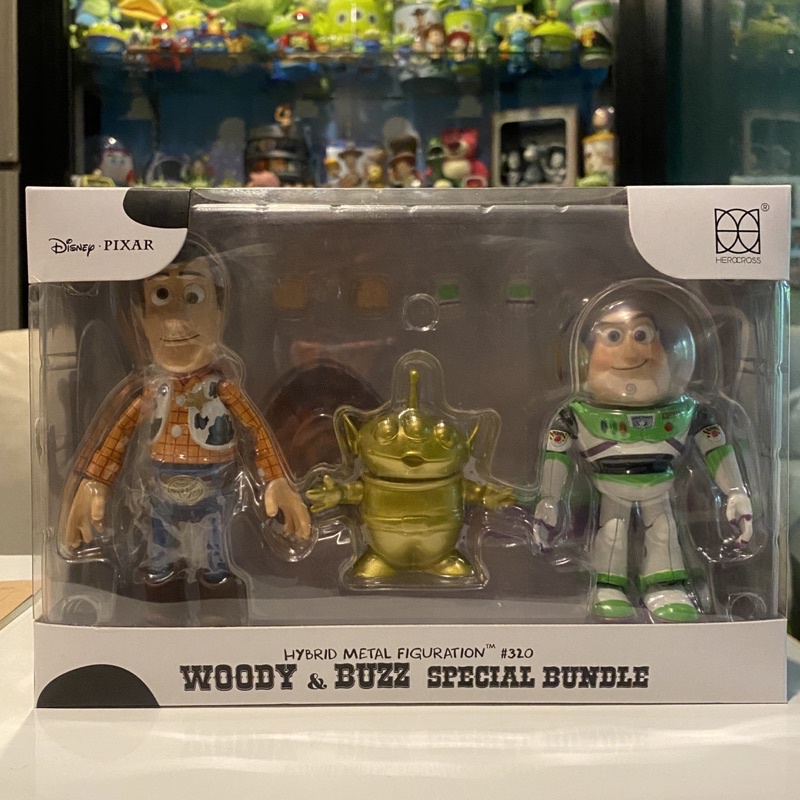 Herocross HMF#320 : Woody and Buzz: Toy Story Bundle Set [Limited Edition]