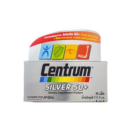 Centrum-silver50+(วิตามินผู้ที่มีอายุ50ปีขึ้นไป)