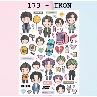 173. สติ๊กเกอร์ลาย IKON