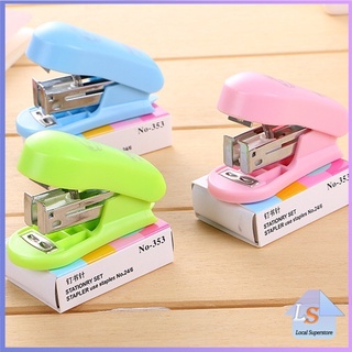 ขนาดพกพาสะดวก MINi แมคเย็บกระดาษ MiNi Stapler