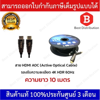 สาย HDMI AOC (Active Optical Cable) สาย HDMI Fiber 4K Premium