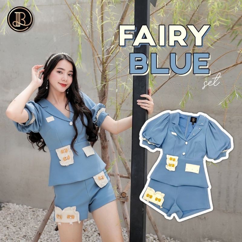 BLT : Fairy blue เซตสีฟ้า คอปกสวยน่ารักก❄️ ไซส์ S