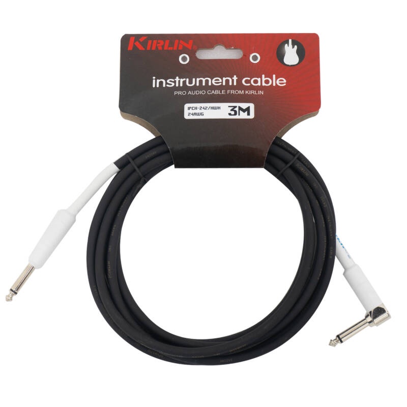 [ใส่โค้ดลดเพิ่ม📸] สายแจ็ค Kirlin ใช้งานดี ไม่มีเสียงแทรก ลดจี่ฮัม ขนาด 3 - 6 ม. หัวตรง-งอ สายยาง เหนี่ยวแน่นคุณภาพดี - รูปที่ 2