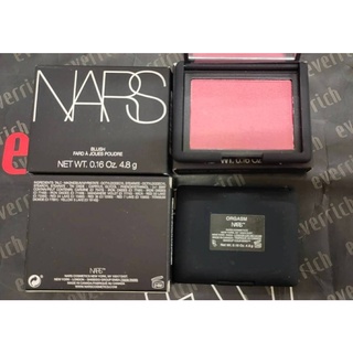 บลัชออน  NARS Blush Deep Throat บลัชออนชมพูอมส้มพีชประกายทอง    Nars Blush 4.8 g. #Deep Throat Nars บลัชออนทุกเ