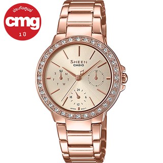 Casio Sheen 3-Hands Analog รุ่น SHE-3069PG-9ประกันศูนย์ CMG 1ปี