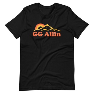 เสื้อยืดจําลอง ลาย Gg Allin Light Music แบบตลก