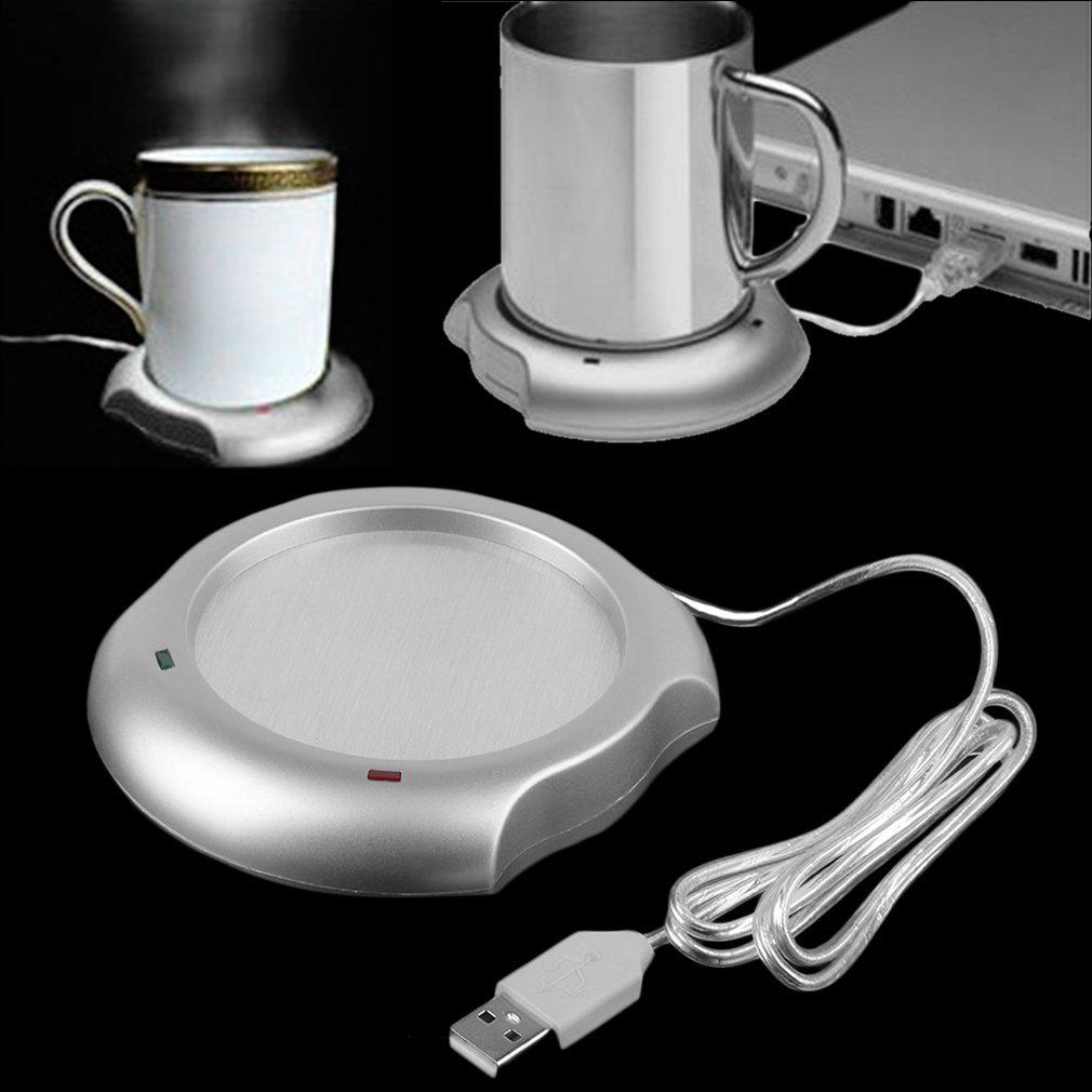 ❀fmd❀USB Insulation Coaster Heater Heat Insulation Coffee Cup Mug Mat Pad Coaster