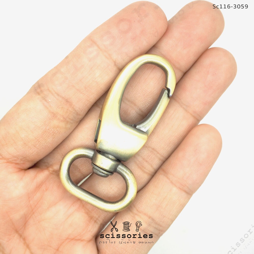 คอหมา 2 cm สีเหลืองปัด/2 ตัว