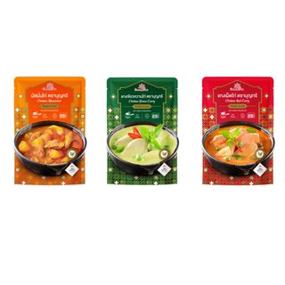 Boon Tree บุญทรี อาหารพร้อมทาน แบบซอง 105 กรัม (เลือกเมนูได้)