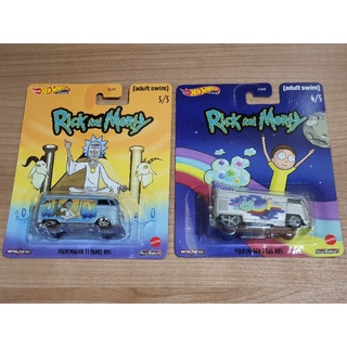 Hotwheels Rick and Morty