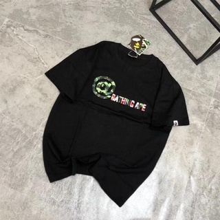 [S-5XL] 4066 Bape เสื้อยืด แขนสั้น แฟชั่น สําหรับผู้หญิง ผู้ชาย