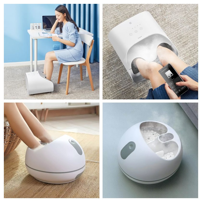เครื่องแช่เท้า อ่างสปาเท้า Xiaomi LiYi99 Zdeer Z9 Steam Foot Tub Ultrasonic Atomization Foot Massage