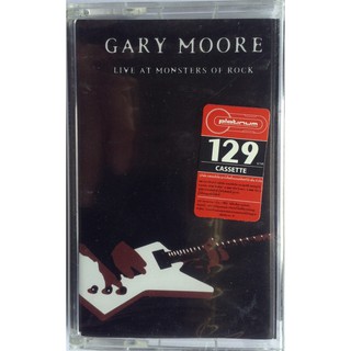 Cassette Tape เทปคาสเซ็ตเพลง Gary Moore Live At Monsterous Of Rock ลิขสิทธิ์ ซีล