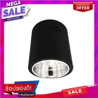 ดาวน์ไลท์ SHINING SF-DLR1E274I-1 4 นิ้ว สีดำ กลม โคมไฟดาวน์ไลท์ DOWNLIGHT SHINING SF-DLR1E274I-1 4IN BLACK ROUND