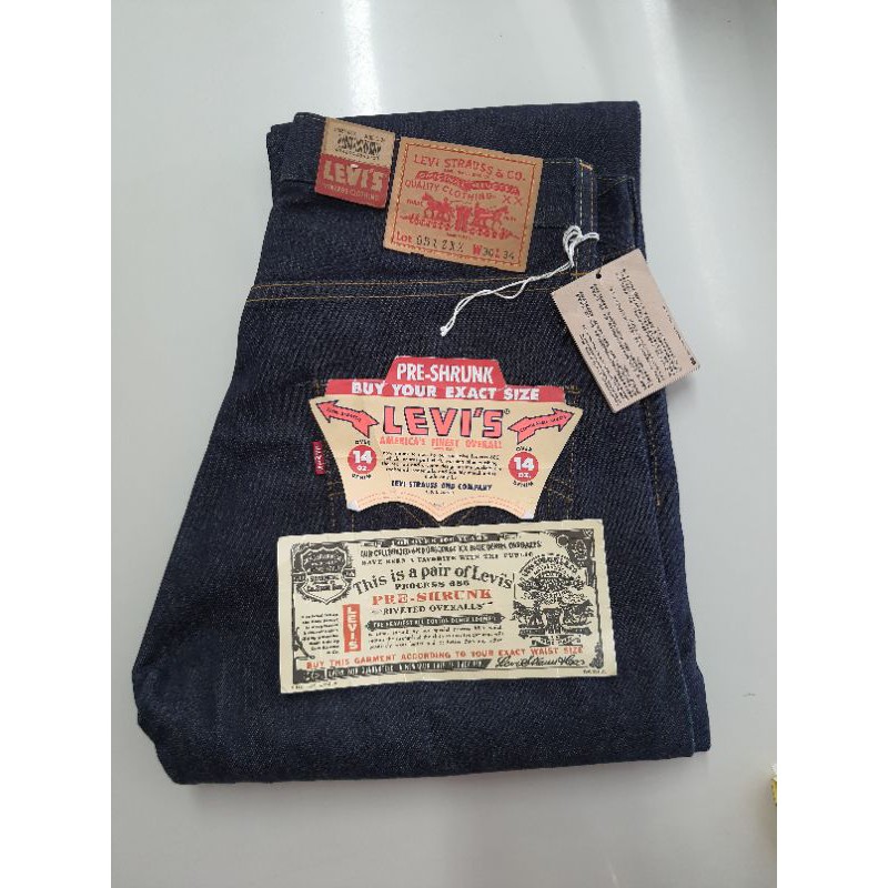 LEVI'S VINTAGE CLOTHING LOT 551ZXX   LVC 1962