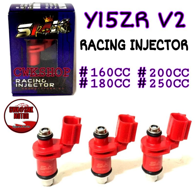 (SMK RACING INJECTOR RS150 Y15ZR RACING INJECTOR SMK RACING 160/180/200/250