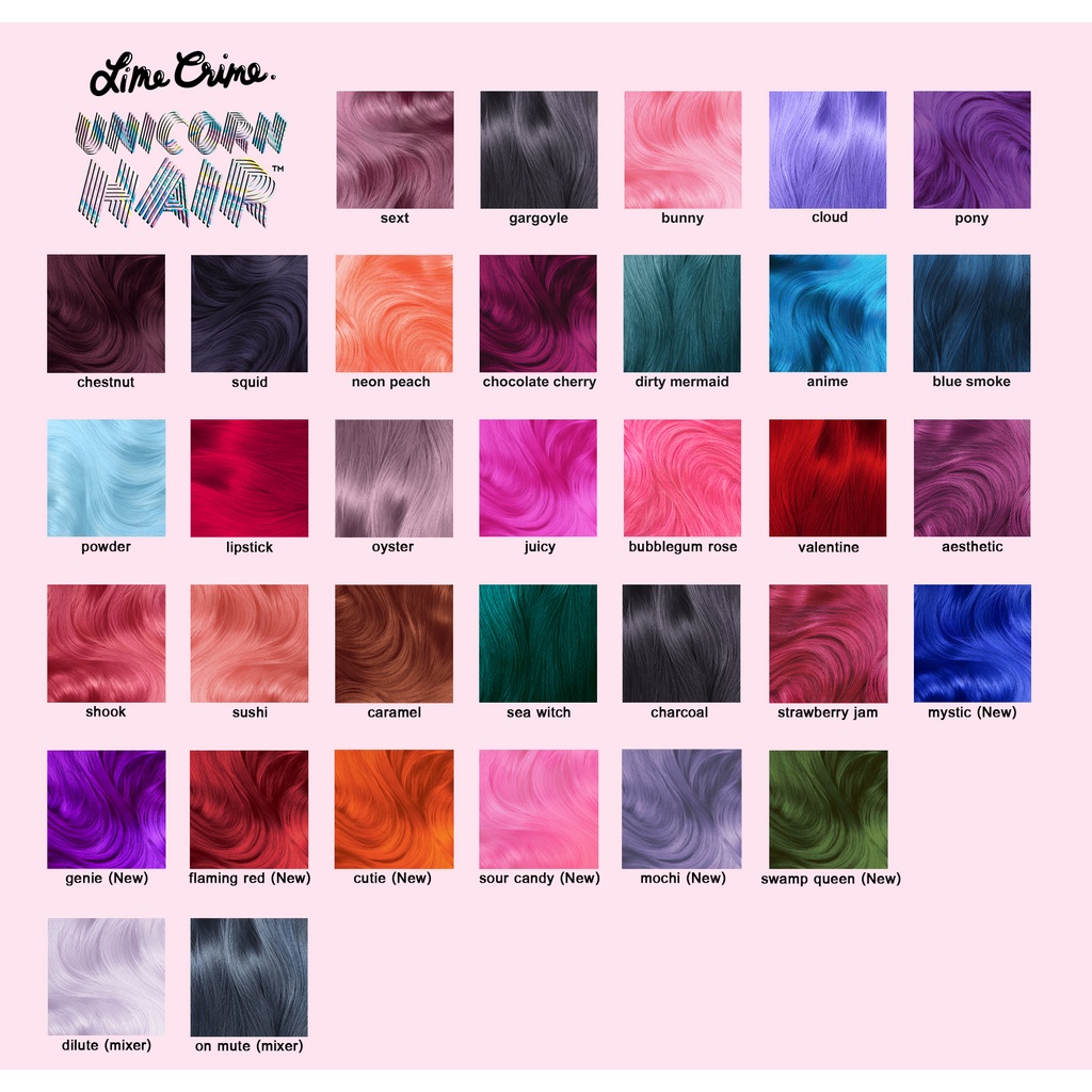 [ส่งฟรี] Lime Crime Unicorn Hair สี Mochi สีย้อมผม By Lime Crime ...