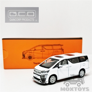 Gcd 1 : 64 โมเดลรถยนต์ Toyota Vellfire Mvp สีขาว