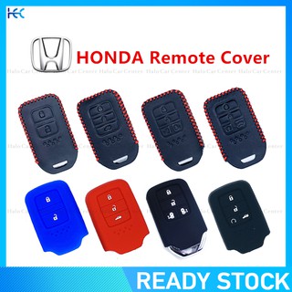 [พร้อมส่ง] เคสกุญแจรถยนต์ หนังแท้ 100% สำหรับ Honda City HRV BRV JAZZ CRV ACCORD CIVIC