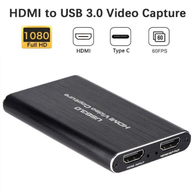 🥇🥇USB 3.0 HDMI Video Game Capture Card HD 1080P 60FPS Live Streaming