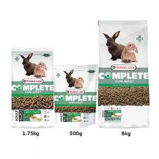 Complete - Cuni Adult Carrot + Timothy อาหารกระต่ายโต สูตร แครอทและหญ้าทิโมธี Versele Laga