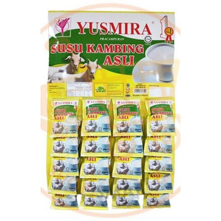 นมแพะ Yusmira ในซอง 20×25 กรัม (2 packet)