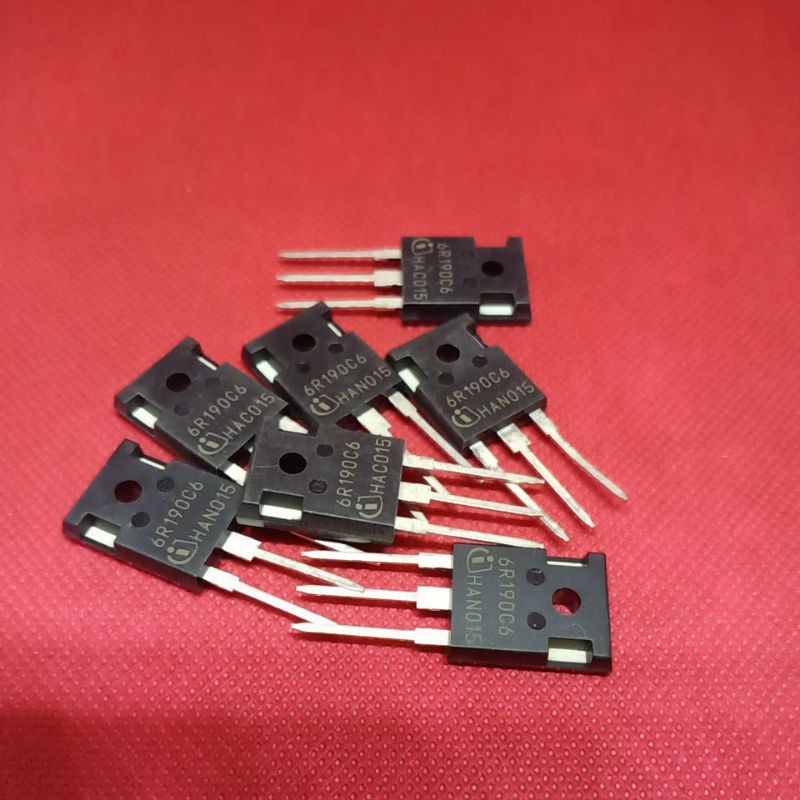 มอสเฟต 6R190C6 MOSFET 59A650V TO247