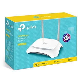 ⚡️เร้าเตอร์แรง ราคาถูก⚡️ TP-LINK (TL-WR840N) Router Wireless N300 LAN 4 ช่อง แบบ 10/100Mbps ความเร็วสูง รับประกัน LT