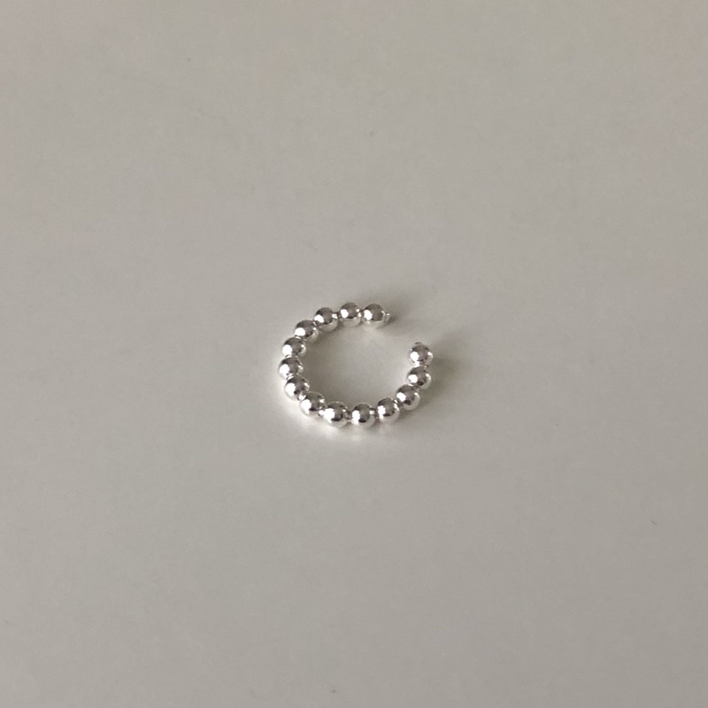 Winterwinter Jewelry Silver925 : เครื่องประดับเงินแท้ earcuff ต่างหูหนีบไม่ต้องเจาะ (ราคาต่อข้าง)