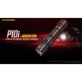 ไฟฉาย Nitecore  P10i  1800lm  แบต21700 สินค้าตัวแทนในไทยประกันซ่อม 3ปี