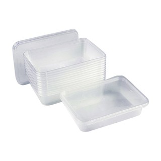 SAVEPAK กล่องข้าว 500 มล.PP พร้อมฝา 50 ใบ/SAVEPAK 500ml PP Rice Box with 50 Lid