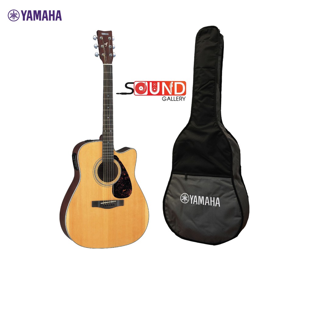 YAMAHA FX370C Electric Acoustic Guitarกีต้าร์โปร่งไฟฟ้ายามาฮ่า รุ่น FX370C + กระเป๋ากีต้าร์ Standard Guitar Bag