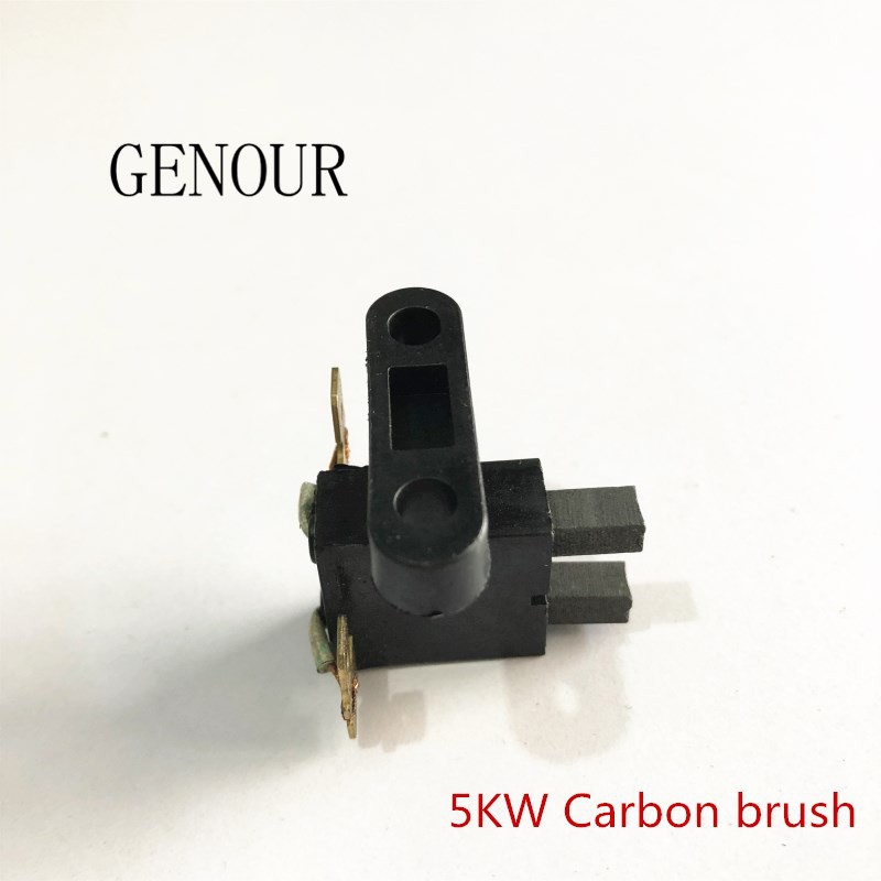 คาร์บอน188F 5 ชิ้นสําหรับ 5kw 6kw ชิ้นส่วนเครื่องกําเนิดไฟฟ้าเบนซิน, แปรงไดชาร์จ pxa1 อะไหล่,