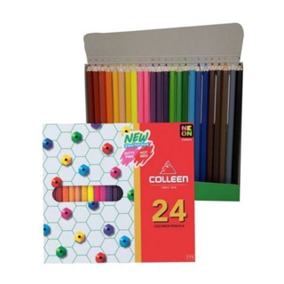 COLLEEN ดินสอสี สีไม้คอลอลีน 24 สี (สินค้าพร้อมส่ง)