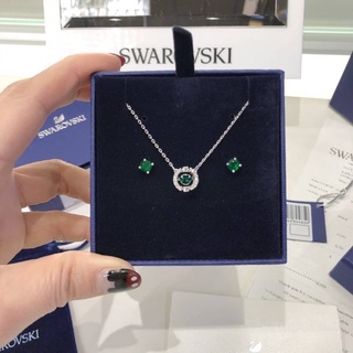 สร้อย+ต่างหู Swarovski set necklace + earring  แท้