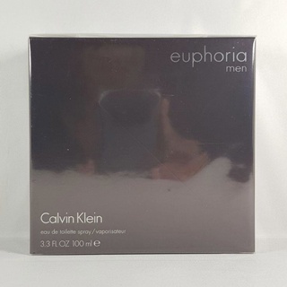 CK Euphoria Men EDT 100ml กล่องซีล #calvinklein