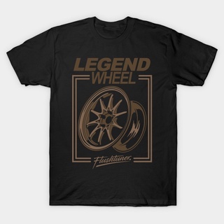 เสื้อยืด พิมพ์ลาย Legend wheel Volk rays CE28 JDM สีบรอนซ์ สําหรับผู้ชาย และผู้หญิง