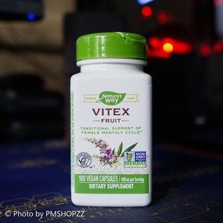 [พร้อมส่ง] Natures Way, Vitex Fruit, 400 mg, 100 Capsules