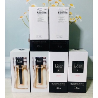 New‼️Dior Homme Sport EDT2021(กล่องซีลป้ายคิง)