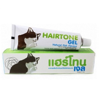 Hairtone Gel อาหารเสริมวิตามินและไขมันช่วยระบาย ขับก้อนขน