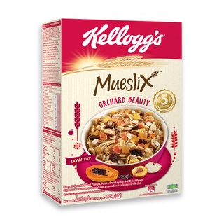 เคลล็อกส์ ซีเรียล มูสลิกซ์ ออร์ชาร์ด บิวตี้ 375 กรัม Kelloggs Cereal Mueslix Orchard Beauty 375 g