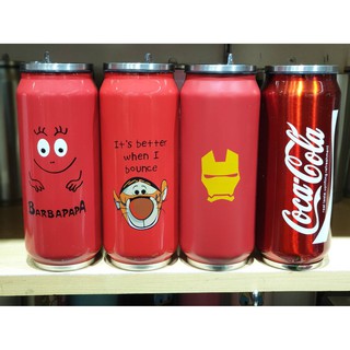 แก้วน้ำ 12 Oz สีด้านขอบเงิน แก้วเก็บความเย็น STEEL CUP 300ML