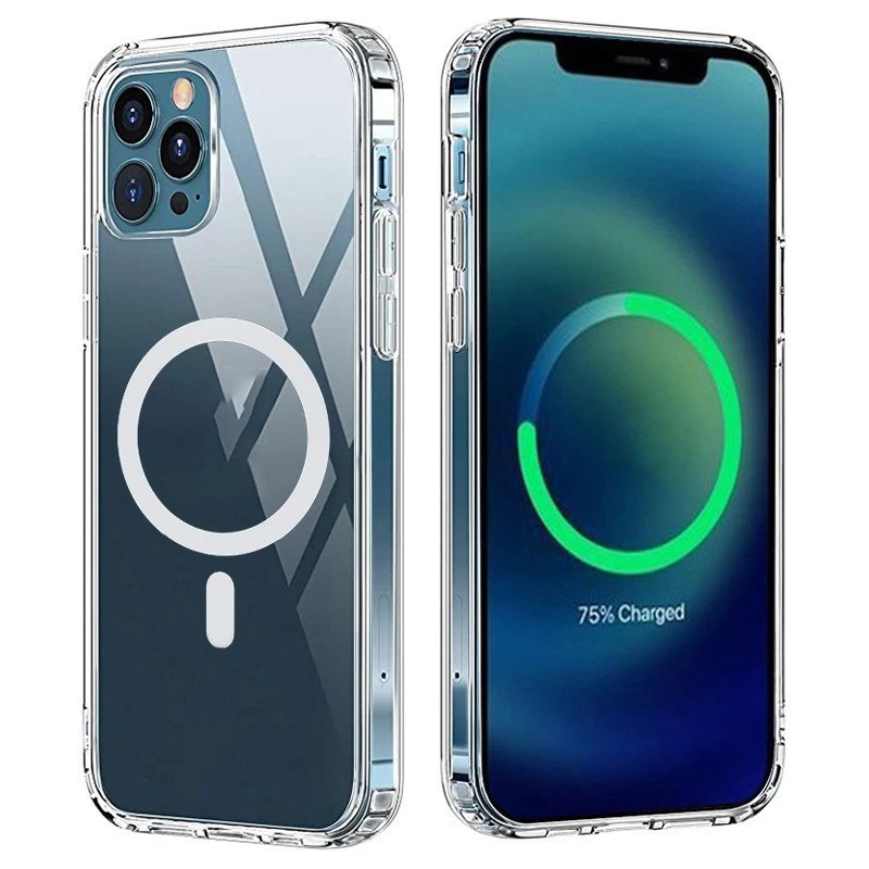 เคสใส แม่เหล็ก เคสเกราะกันกระแทกสำหรับ สำหรับ16p,17 pro,17pro max,i12,13pro max,i11,14,14plus,14pro max,15pro max,15plus
