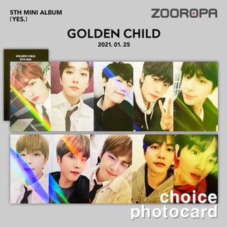 [ZOOROPA/B Photo card] Golden Child YES (Original/MAKESTAR)